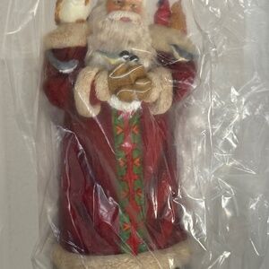 Sherri Buck Baldwin Santa's Featherd Friends Figurine 1st Edition #6 1998